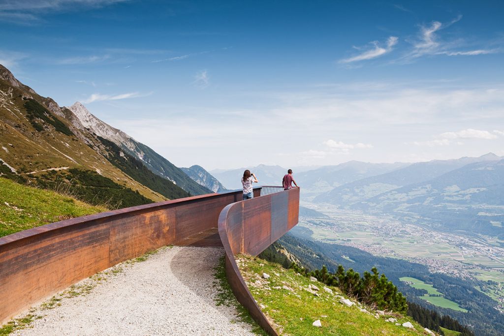 Calea Perspectivelor. Traseul Panoramic de pe muntele Nordkette, Innsbruck