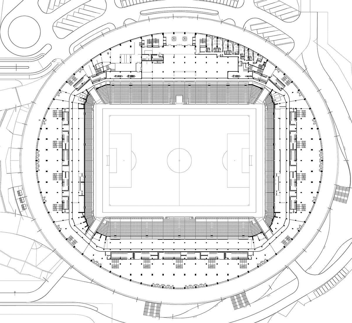 Stadionul „Ion Oblemenco”: unul din cele 8 stadioane de design din România