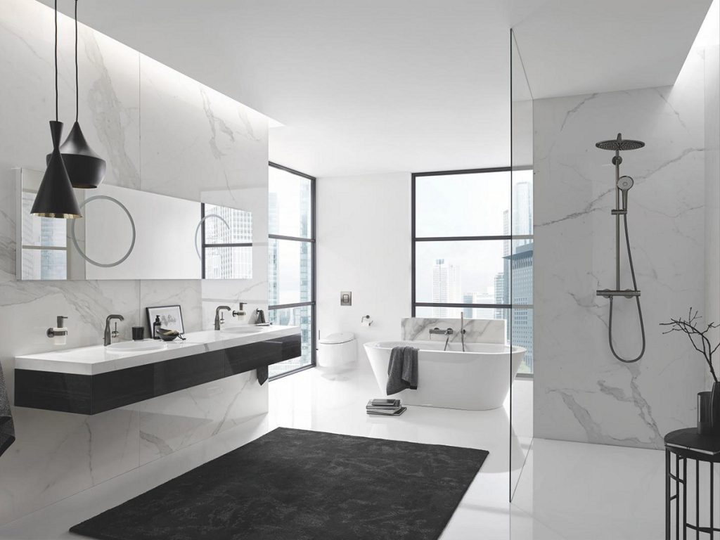 Libertatea de a alege: Design de baie personalizat datorită noii game de culori GROHE