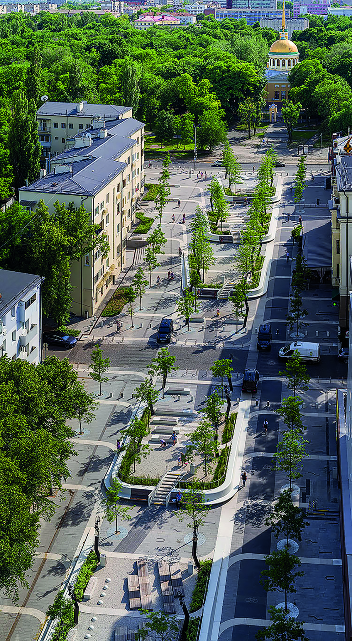 O veche arteră redată oamenilor. Strada Yavornitsky, Dnipro