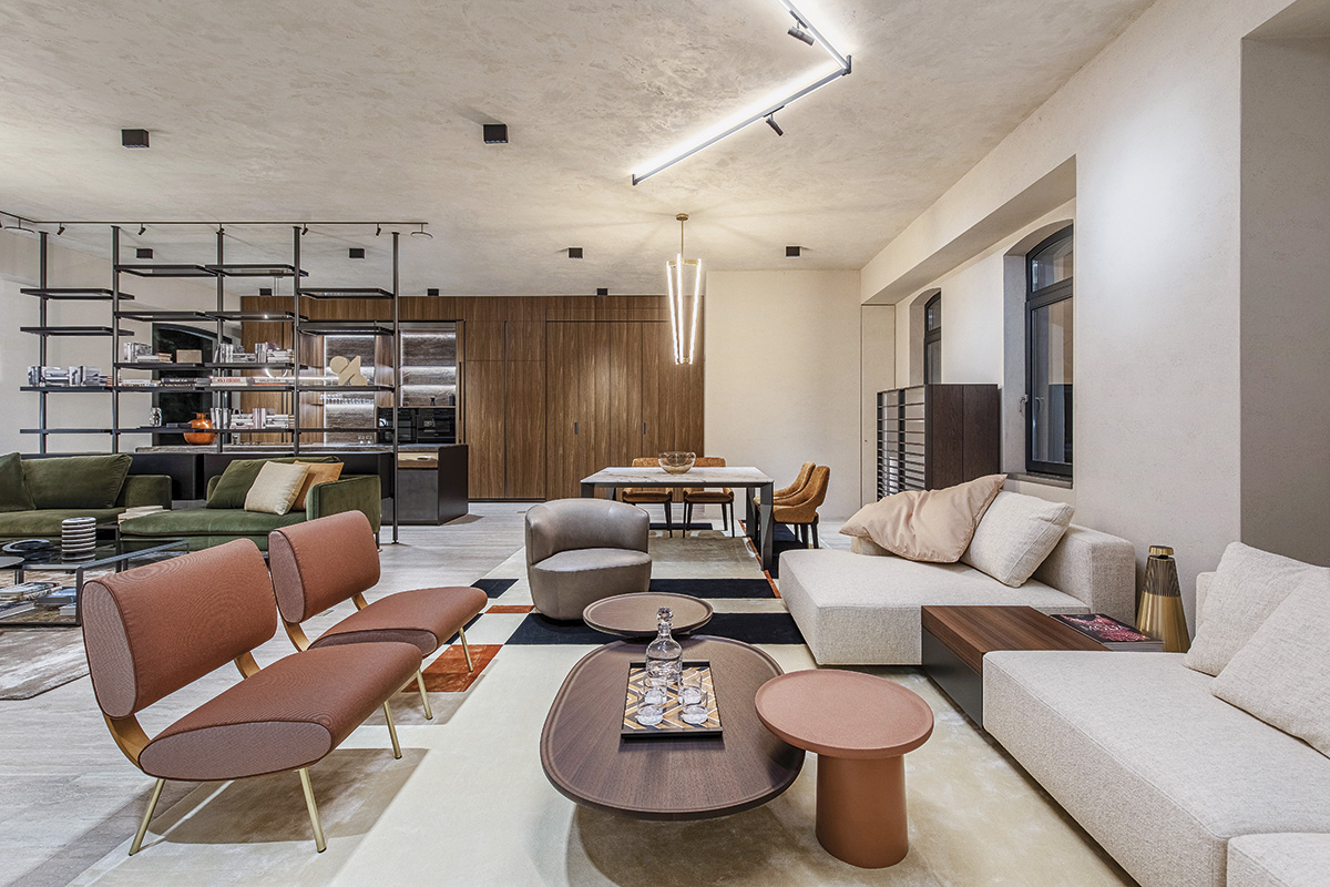 Scenografia rafinamentului absolut. În vizită la primul flagship store Molteni&C din România