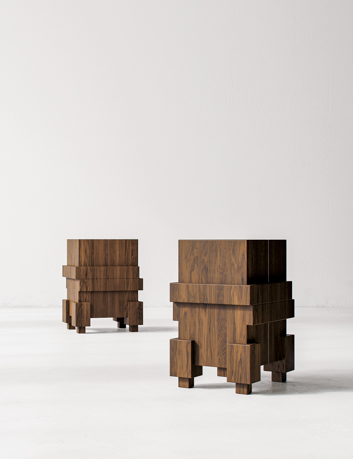 Atemporal sculptural în designul de obiect semnat de Bogdan Ciocodeică