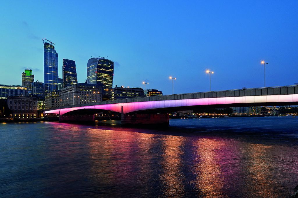 Illuminated River