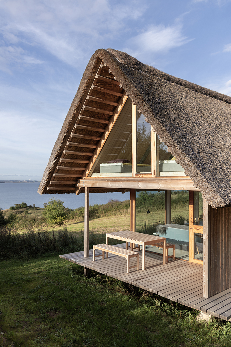 Modernism scandinav din anii 1960 adus în prezent. Vejrhøj, Sjælland, Danemarca