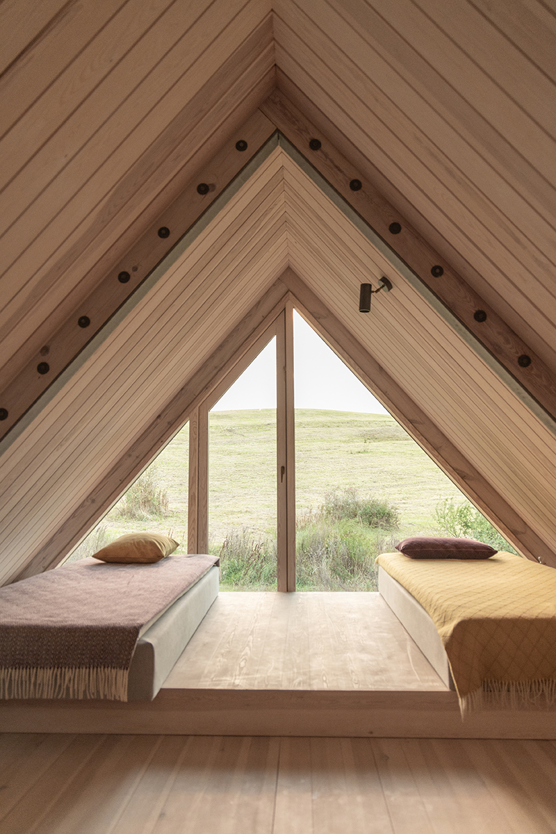 Modernism scandinav din anii 1960 adus în prezent. Vejrhøj, Sjælland, Danemarca