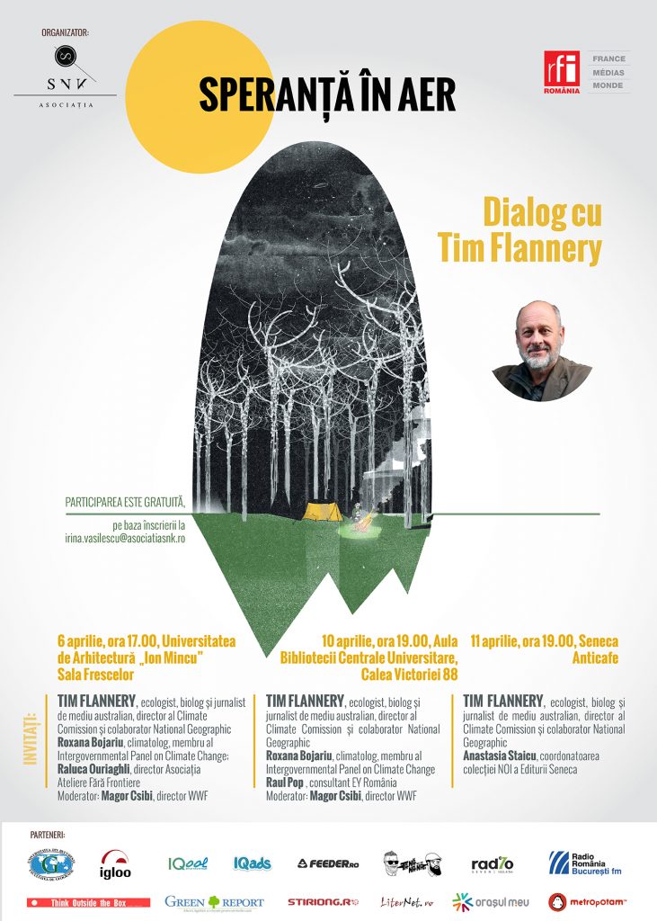 Speranța în aer. Dialog cu Tim Flannery
