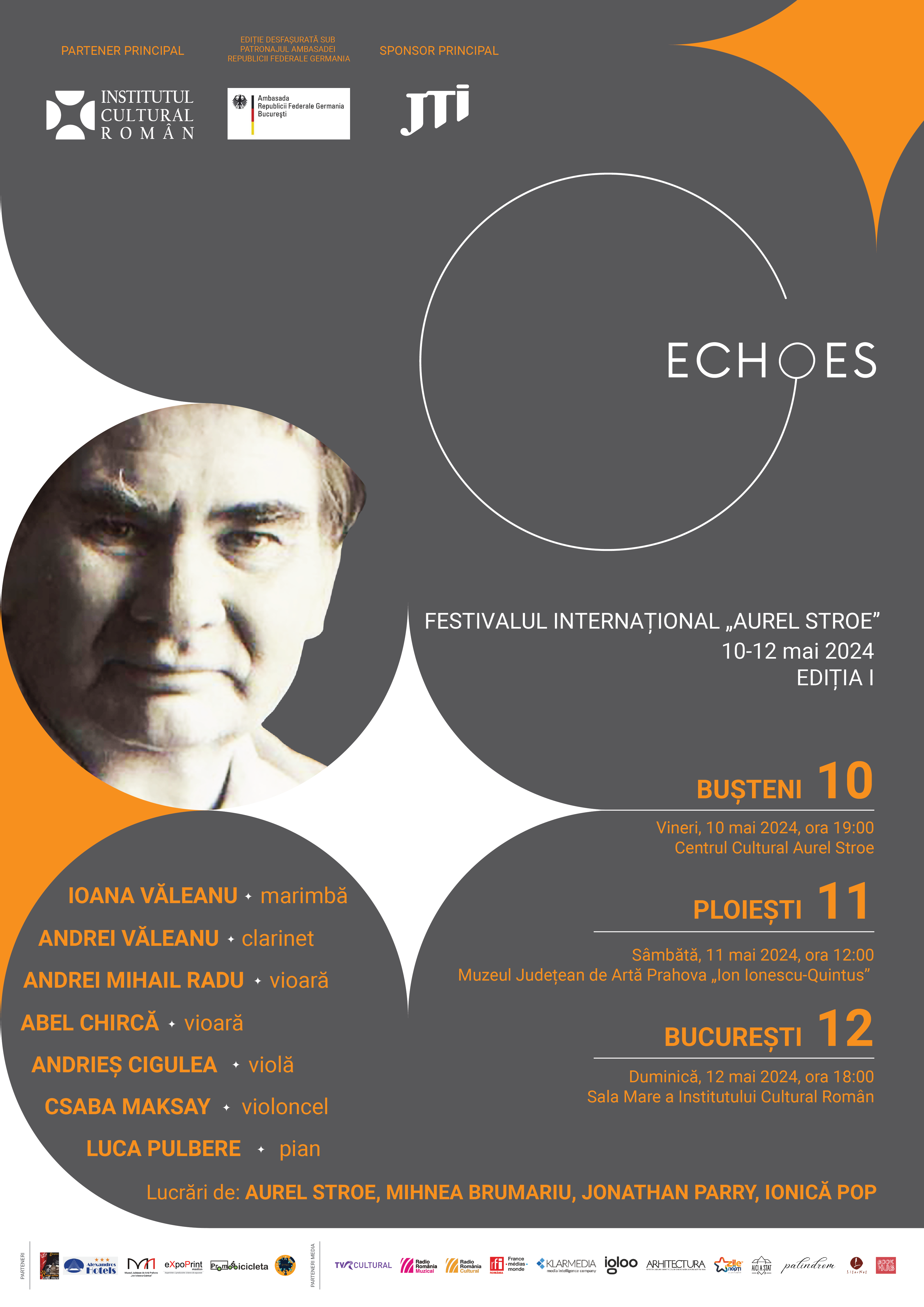 Un festival nou pentru iubitorii de muzică contemporană: ECHOES – Festivalul Internațional „Aurel Stroe”