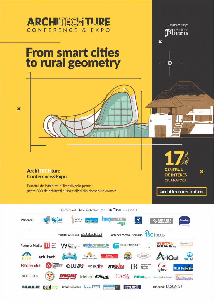 Primii speakeri la ArchiTECHture Conference&Expo 2017