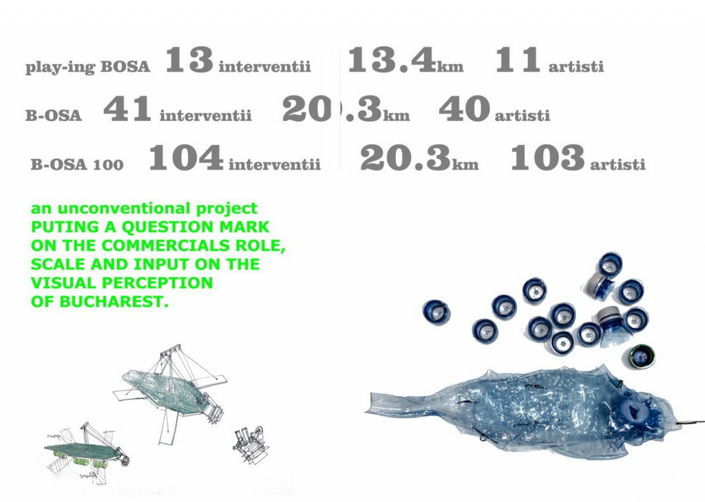 Lansarea celui mai mare proiect de arta urbana, “Playing B-OSA” @Galateca