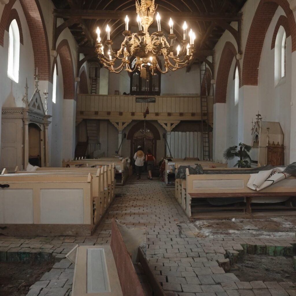 „Cine ascultă o casă?” revine cu șase episoade despre salvarea patrimoniului. Prima oprire: Biserica Romano-Catolică din Văliug