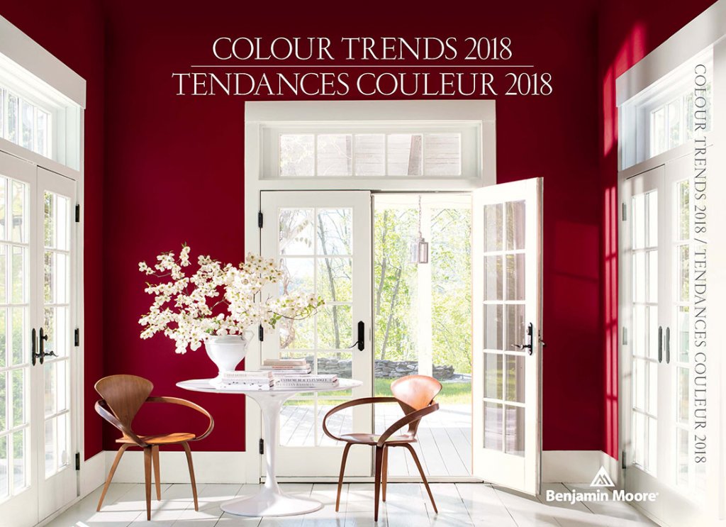 Benjamin Moore Color Trends 2018: o experiență unică în domeniul cromatic