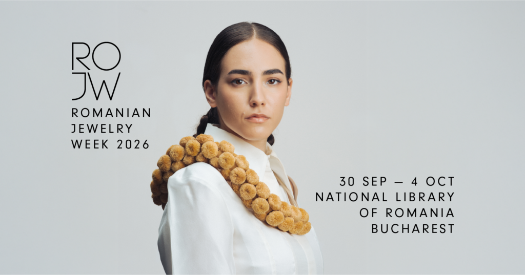 13 colecții de bijuterie arhitecturală la Romanian Jewelry Week 2026