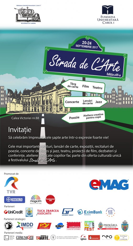 20-24 septembrie, Strada de C’Arte, ediția a VI-a