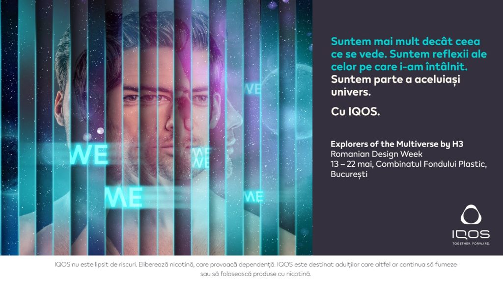 IQOS și H3 prezintă instalația Explorers of the Multiverse,  o călătorie de autocunoaștere, în cadrul RDW