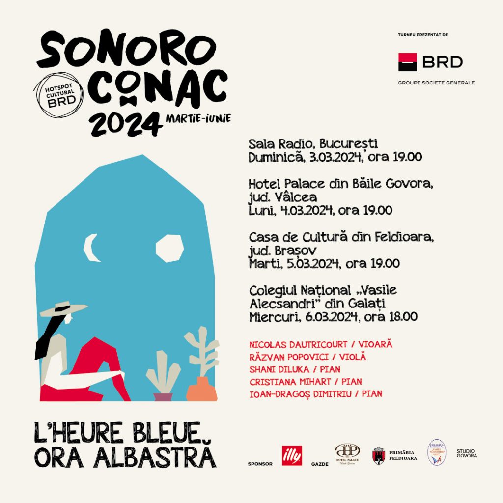 „L’heure bleue” – un spațiu de muzică și visare în cea de-a XII-a ediție a turneului SoNoRo Conac