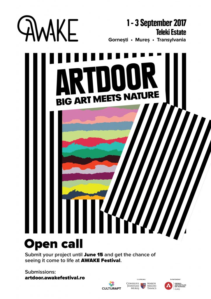 Se lansează ARTDOOR, concurs internațional și tabără de creație pentru  instalații artistice de mari dimensiuni la festivalul AWAKE