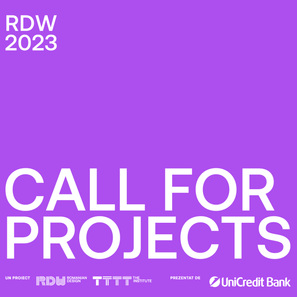 Romanian Design Week va avea loc în perioada 12-21 mai 2023 și se va dezvolta sub tema „Connections”