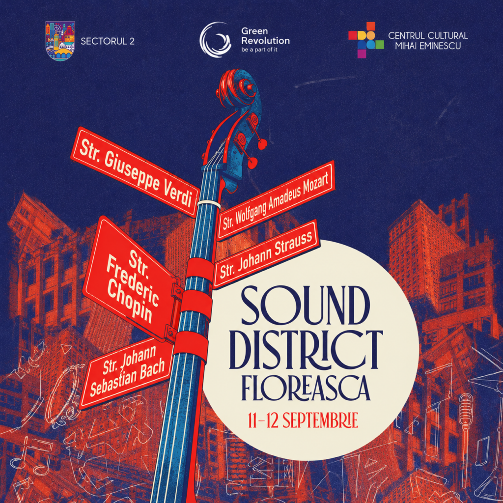 Peste 400 de artiști și 40 de concerte transformă Floreasca într-o scenă urbană pe 11 și 12 septembrie