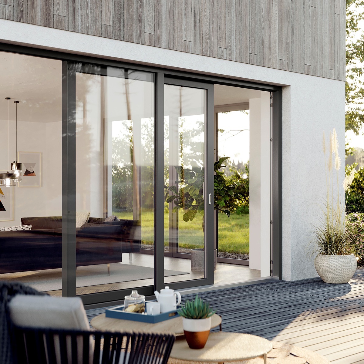 SYNEGO SLIDE – Legătura elegantă între interior și exterior