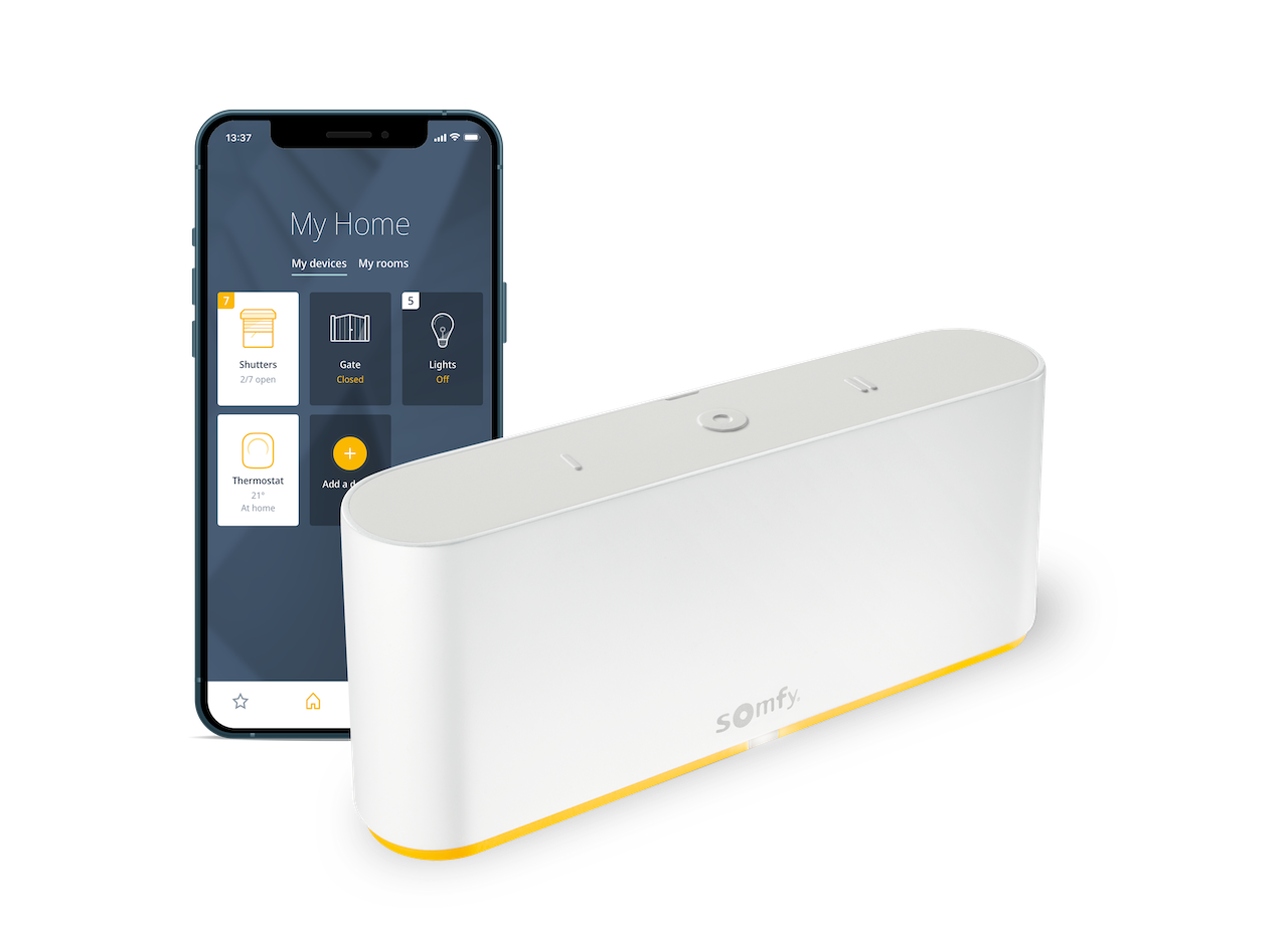 TaHoma® switch de la Somfy revoluționează industria smart home