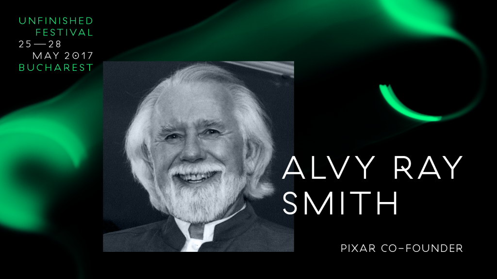 UNFINISHED îl aduce pe Alvy Ray Smith, Co – Fondatorul PIXAR, în România