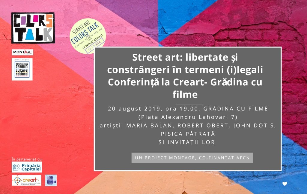 Street art în fața publicului: libertate și constrângeri în termeni (i)legali