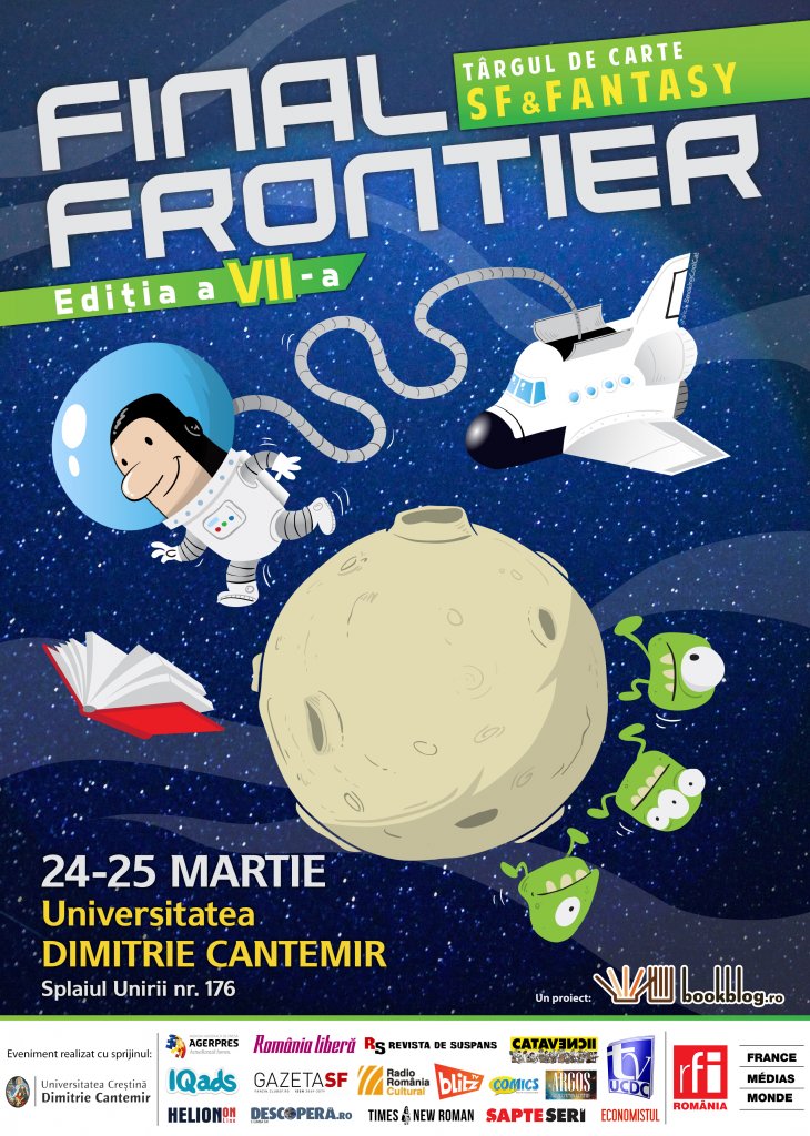 Târg de carte SF & Fantasy. Sau cum să-ți faci #BibliotecăPeMarte