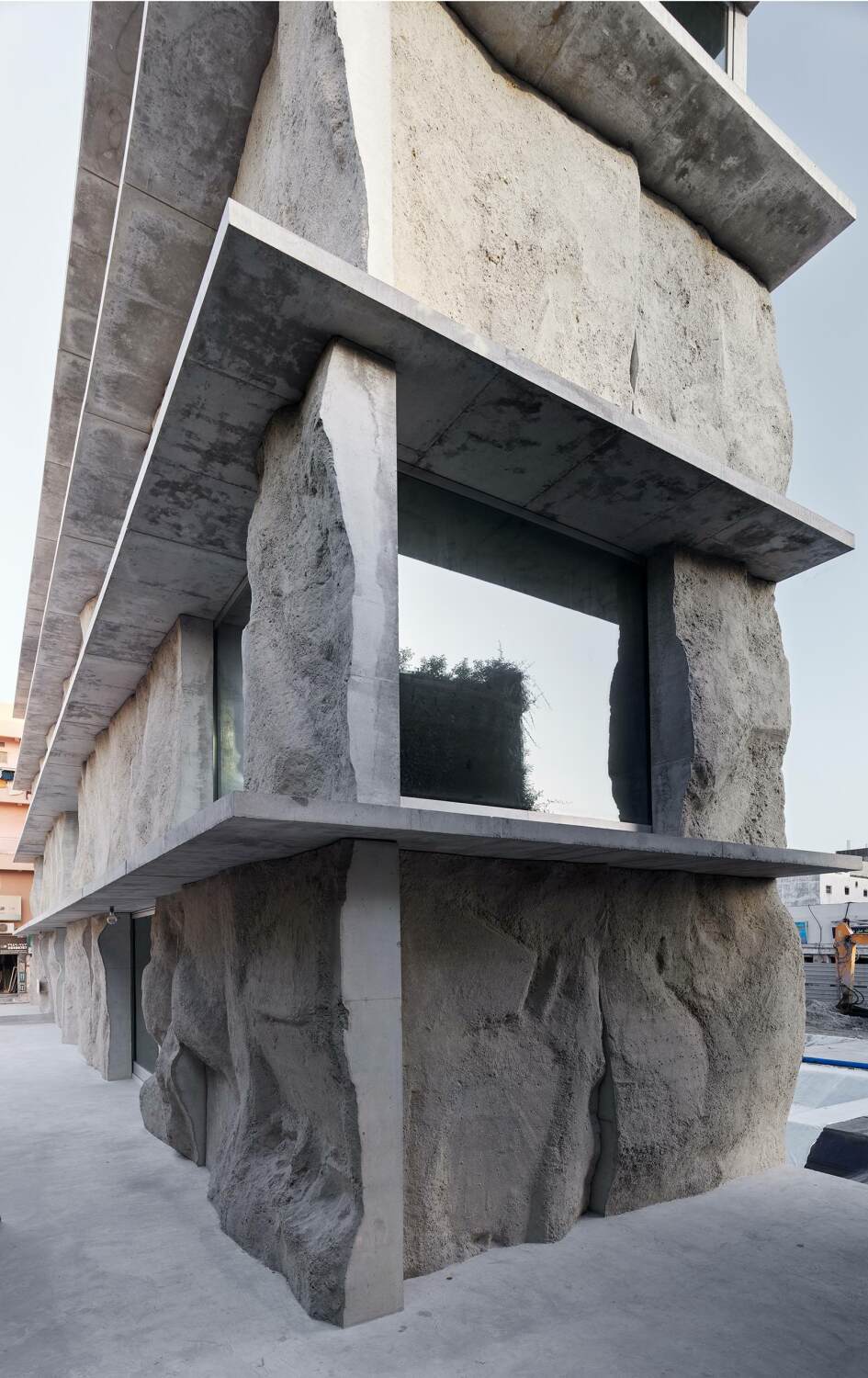 Poetica betonului: negativ și pozitiv. 35 Green de Studio Anne Holtrop