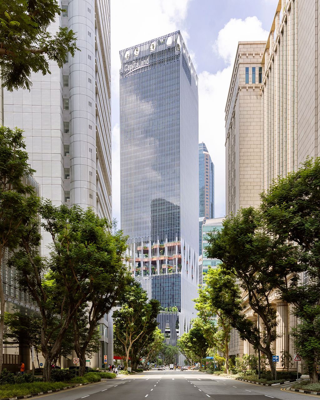 CapitaSpring, Singapore. Un zgârie-nori biofilic marca BIG