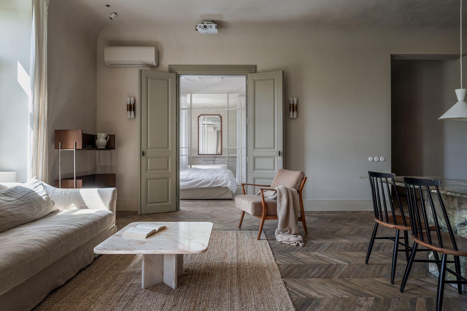 Fantezie pariziană într-un apartament din Kyiv