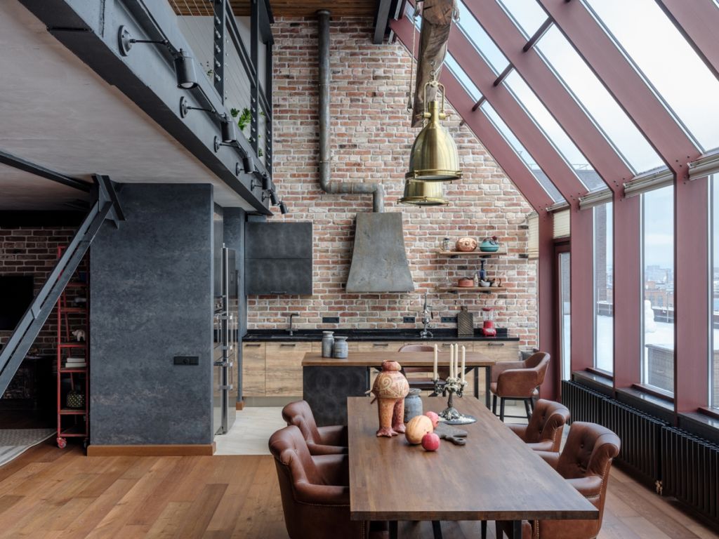 Industrial cozy în centrul Moscovei