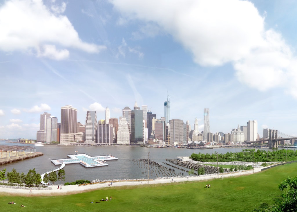 +Pool: proiectul primei piscine cu sistem de filtrare a apei amenajate pe râurile din New York