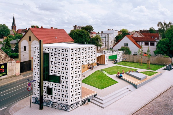 Bibliotecă în aer liber, Magdeburg