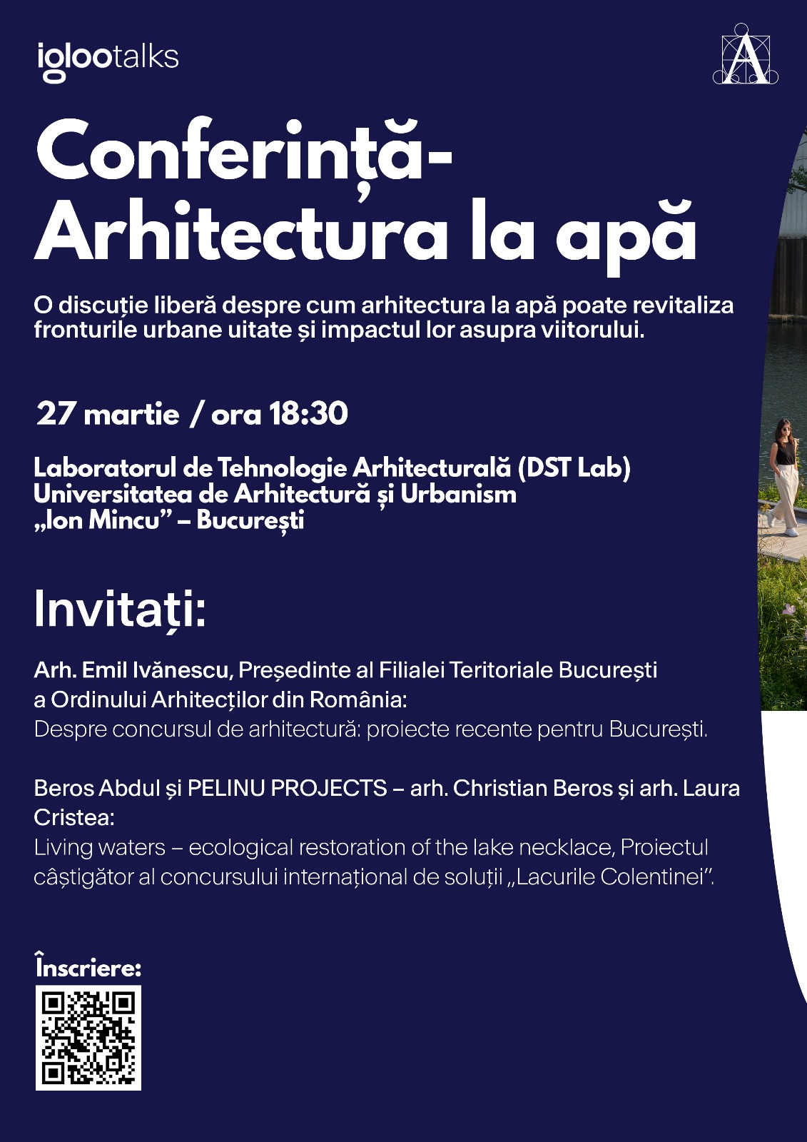 Prima ediție iglooTalks: Arhitectura la apă