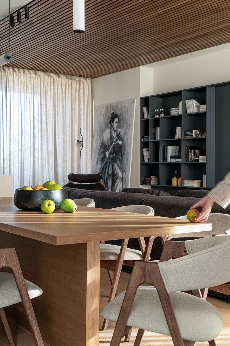 Serenitate japoneză. Apartament pentru doi tineri, lângă București