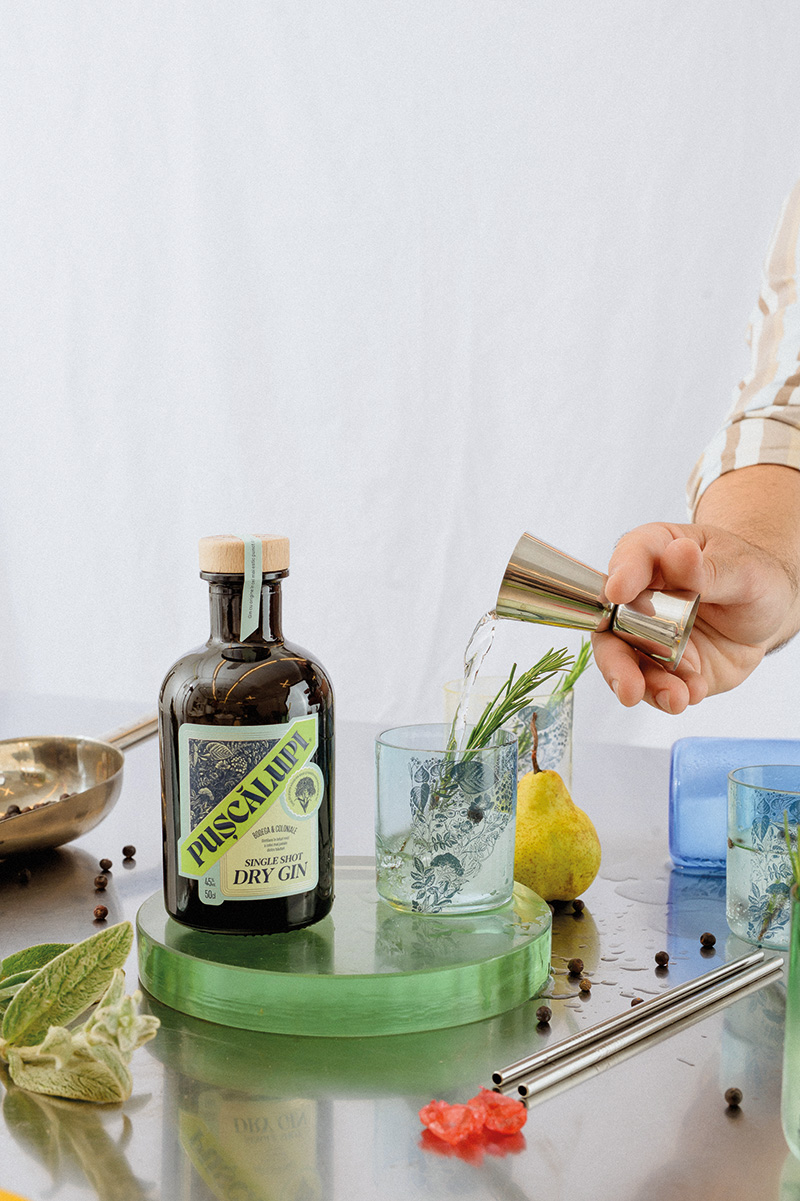 Pușcălupi Gin: savoare istorică și craft botanic