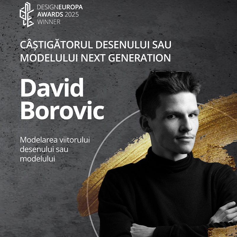 Un român a devenit cel de-al doilea câștigător al Next Generation Design Award în cadrul DesignEuropa Awards 2025