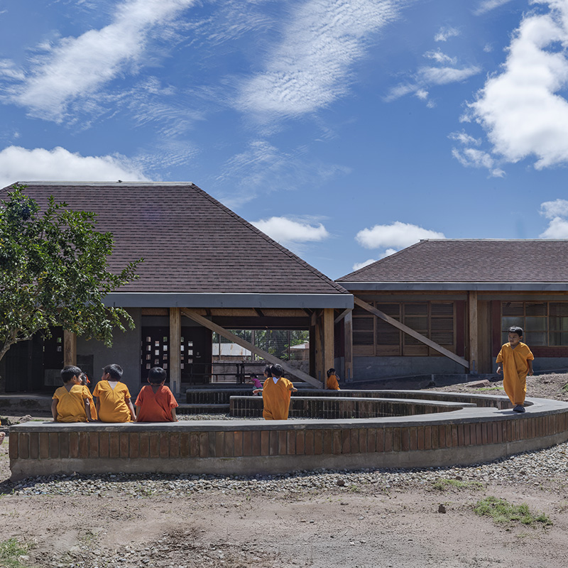 Un ecosistem educațional. Grădiniță în Sonomoro, Peru