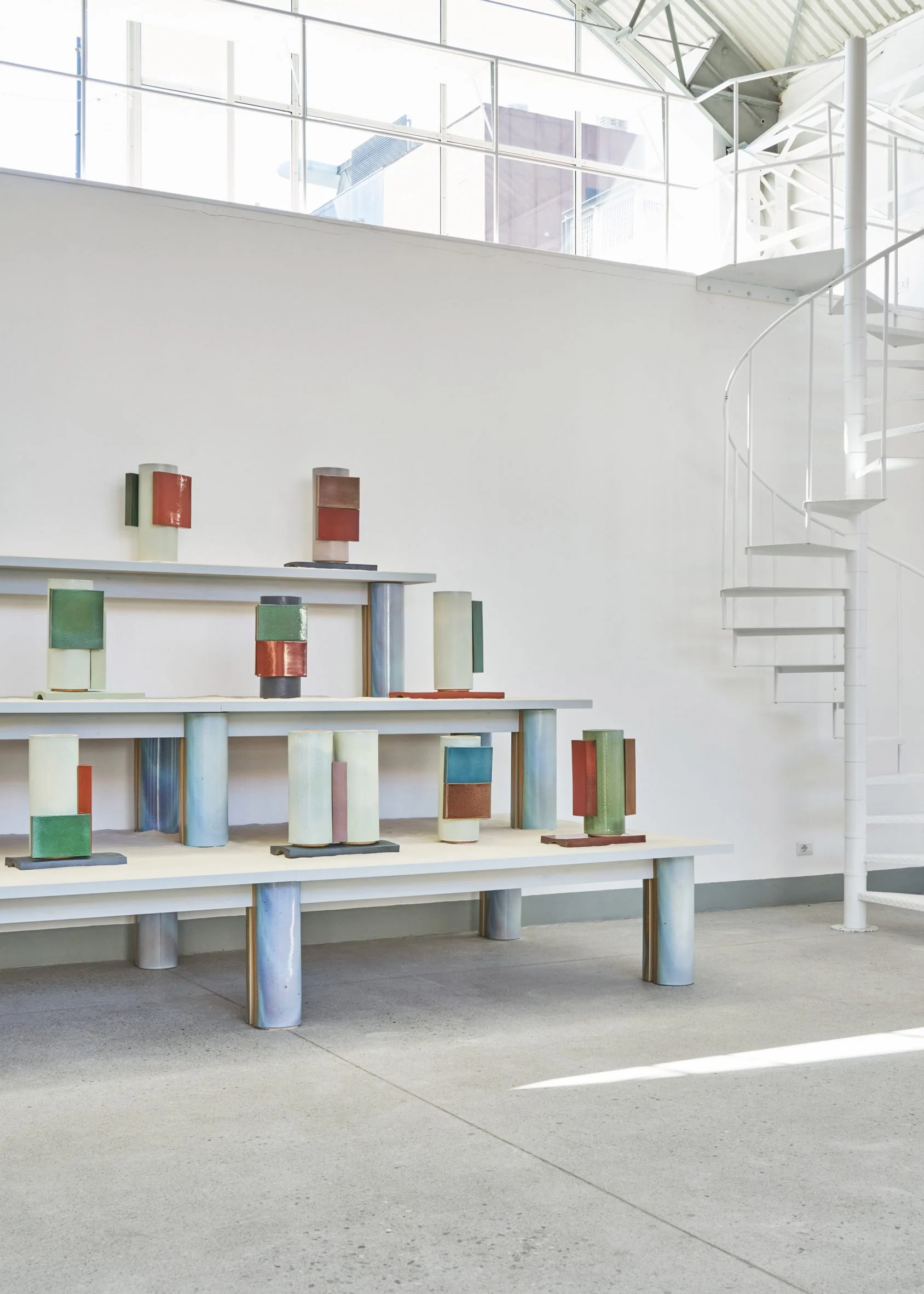 Sculpturi ceramice de Ronan și Erwan Bouroullec pentru Tajimi Custom Tiles, la MDW2022