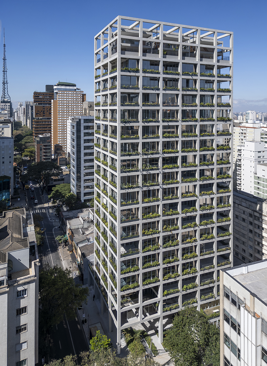 Inima verde a unui cartier de afaceri. Inspira SP, São Paulo, Brazilia