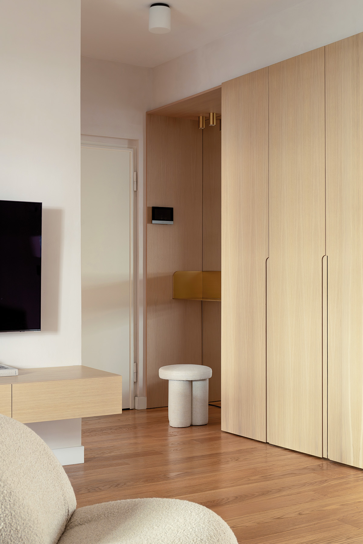 Apartament Kenshō: estetică, funcționalitate, bucurie