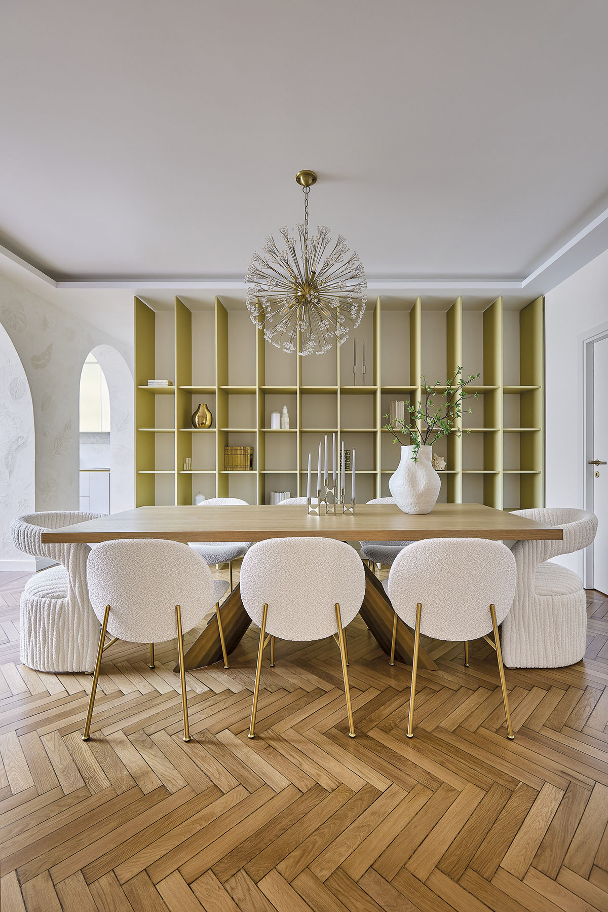 Lumină și tactilitate. Gentle Glow, un proiect Dofinteriors