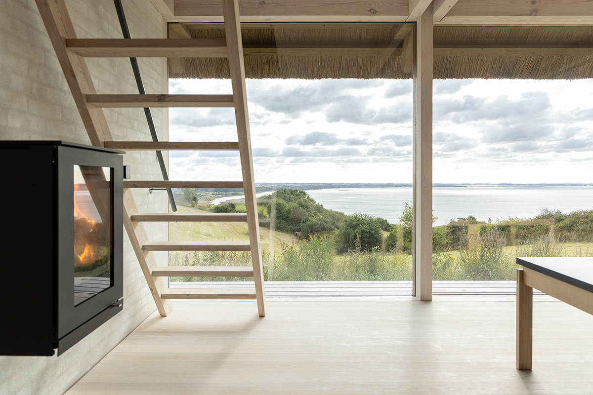 Modernism scandinav din anii 1960 adus în prezent. Vejrhøj, Sjælland, Danemarca