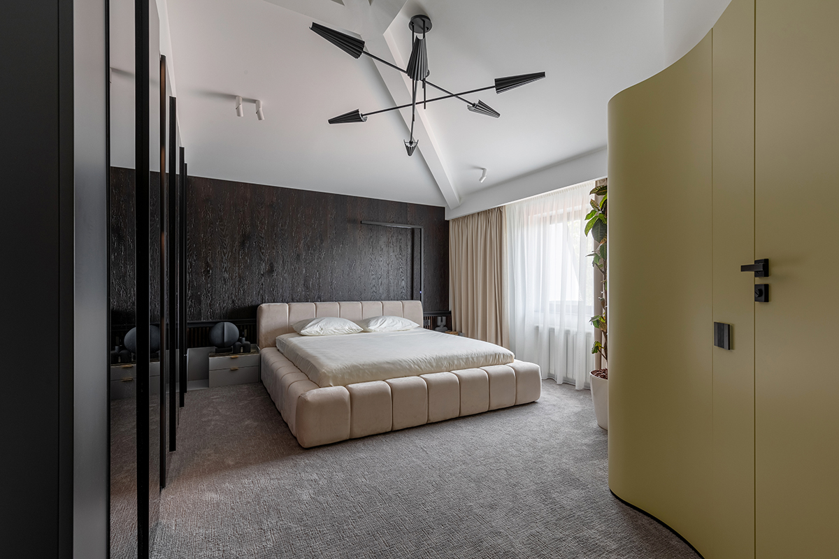 Contemporan natural. Raw Apartment, București