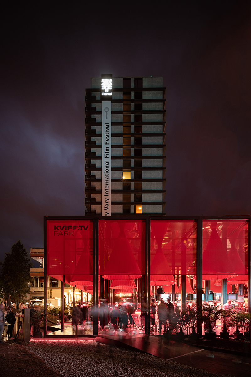 KVIFF.TV Park. Renașterea unui pavilion modular