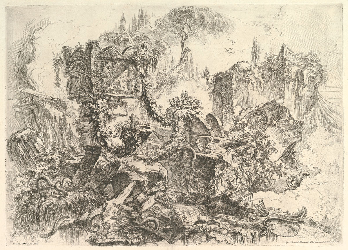 Giovanni Battista Piranesi. Reprezentările ruinelor vorbitoare