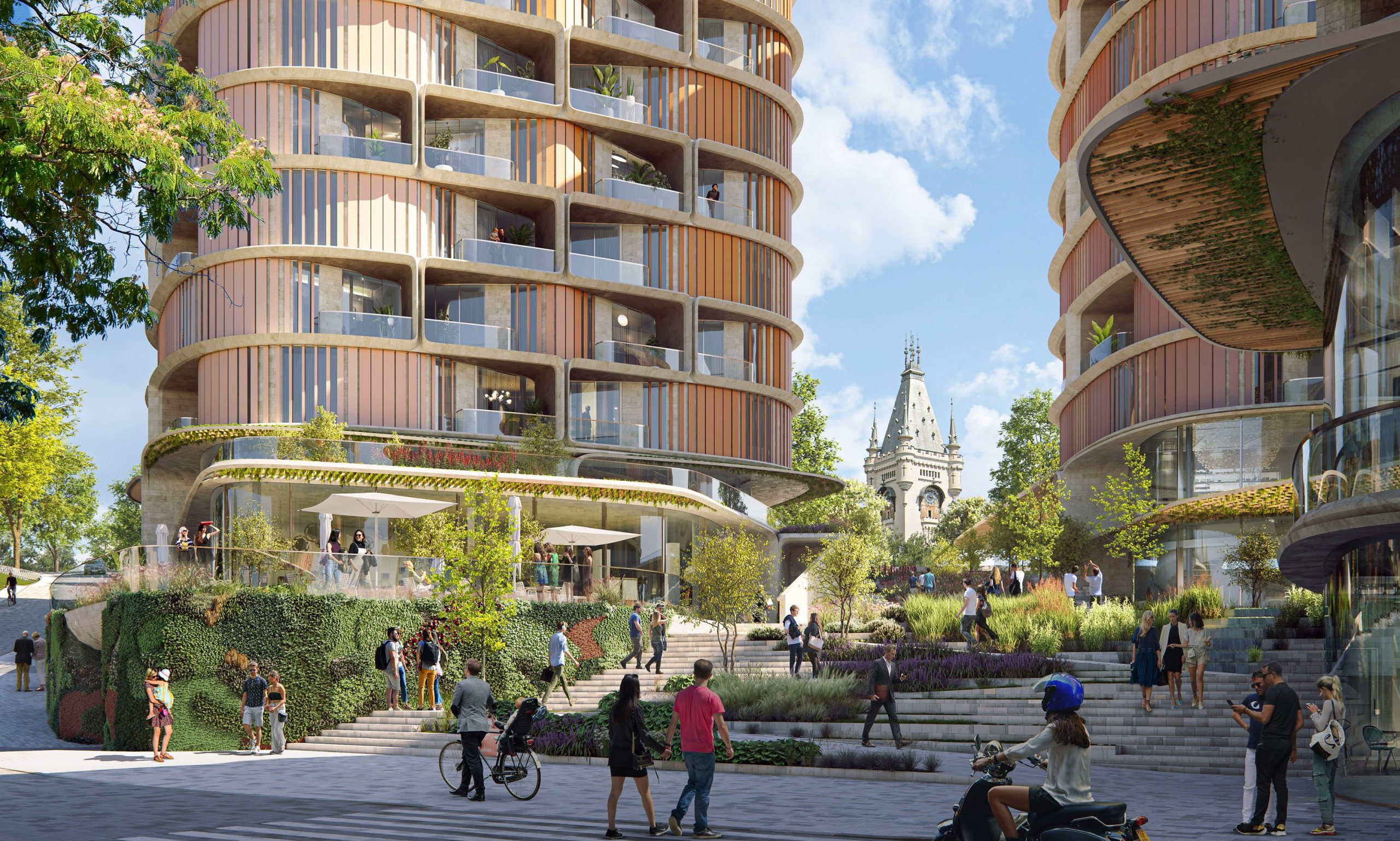 „Între Patrimoniu și Inovație”, soluția biroului de arhitectură Zaha Hadid Architects (ZHA) propusă în cadrul concursului internațional organizat de compania IULIUS, la Iași