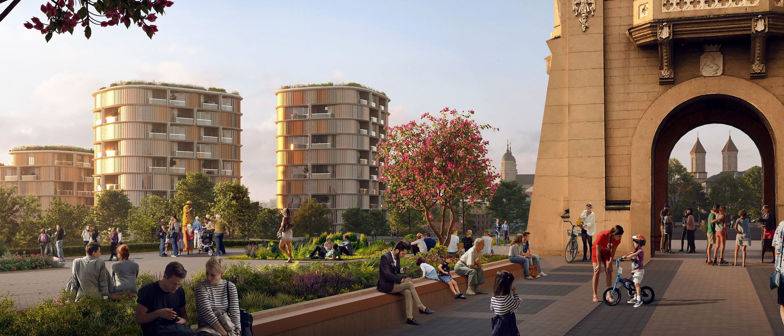 „Între Patrimoniu și Inovație”, soluția biroului de arhitectură Zaha Hadid Architects (ZHA) propusă în cadrul concursului internațional organizat de compania IULIUS, la Iași