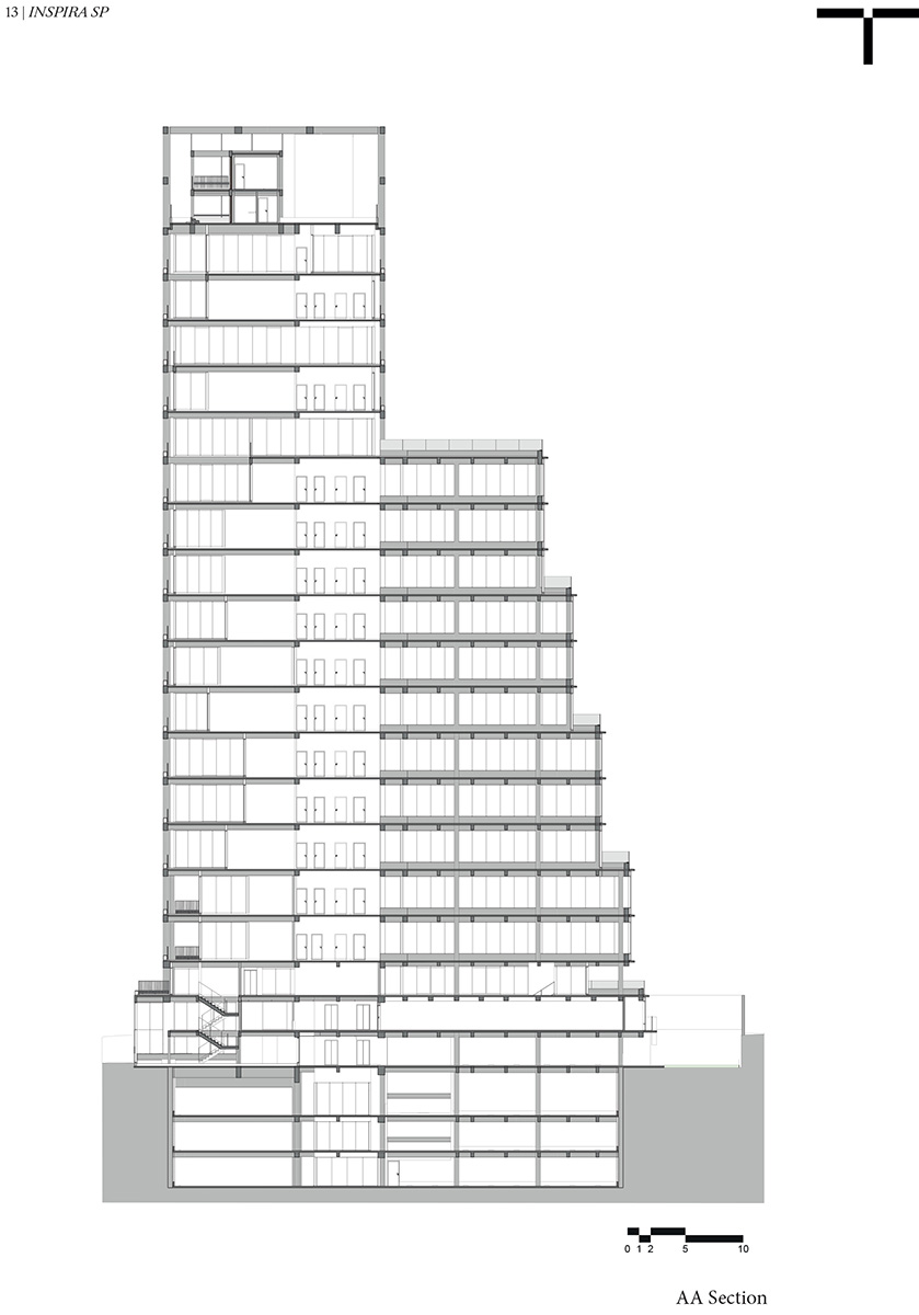 Inima verde a unui cartier de afaceri. Inspira SP, São Paulo, Brazilia