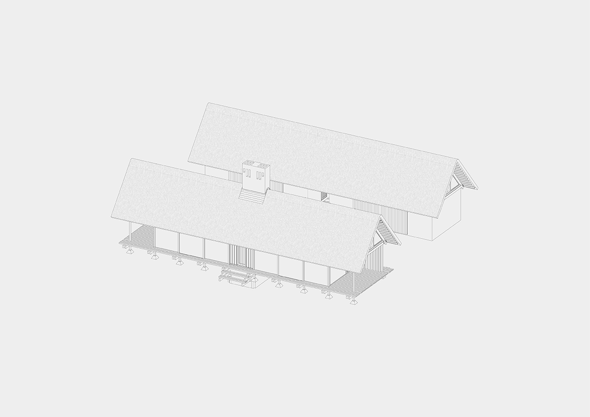 Modernism scandinav din anii 1960 adus în prezent. Vejrhøj, Sjælland, Danemarca